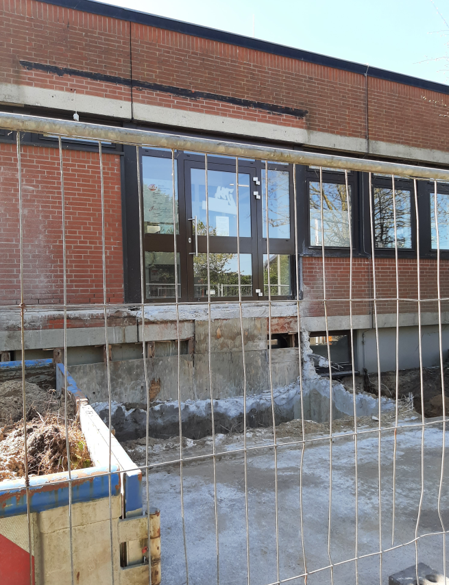 Da war mal eine Treppe...